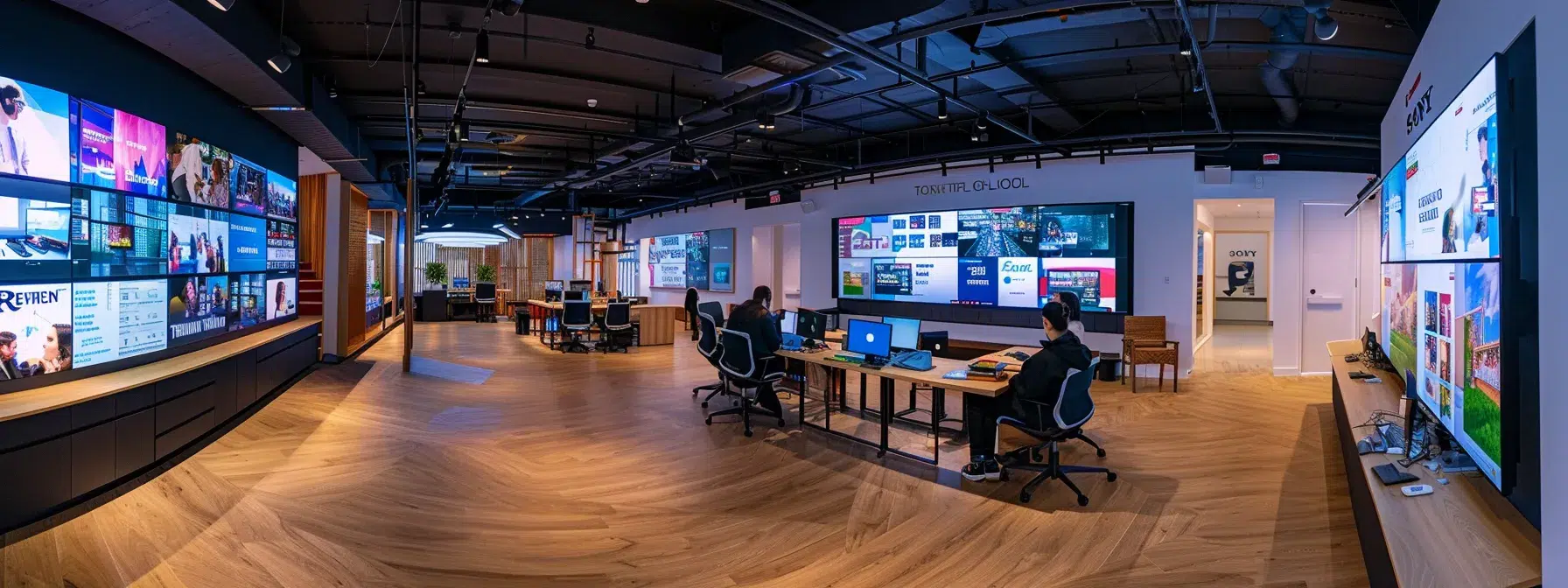 a vibrant urban office setting showcases a diverse group of professionals engaged in a dynamic discussion, surrounded by visual representations of social networks and mental health resources, illuminating the profound impact of social support on behavioral health outcomes.