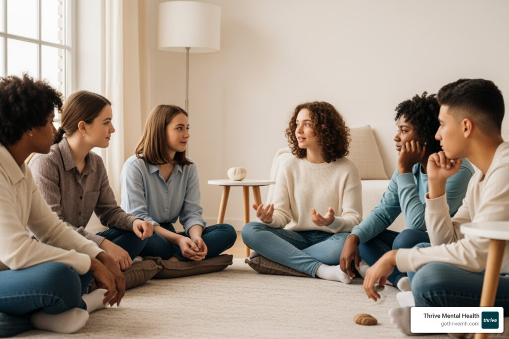 group therapy for teens