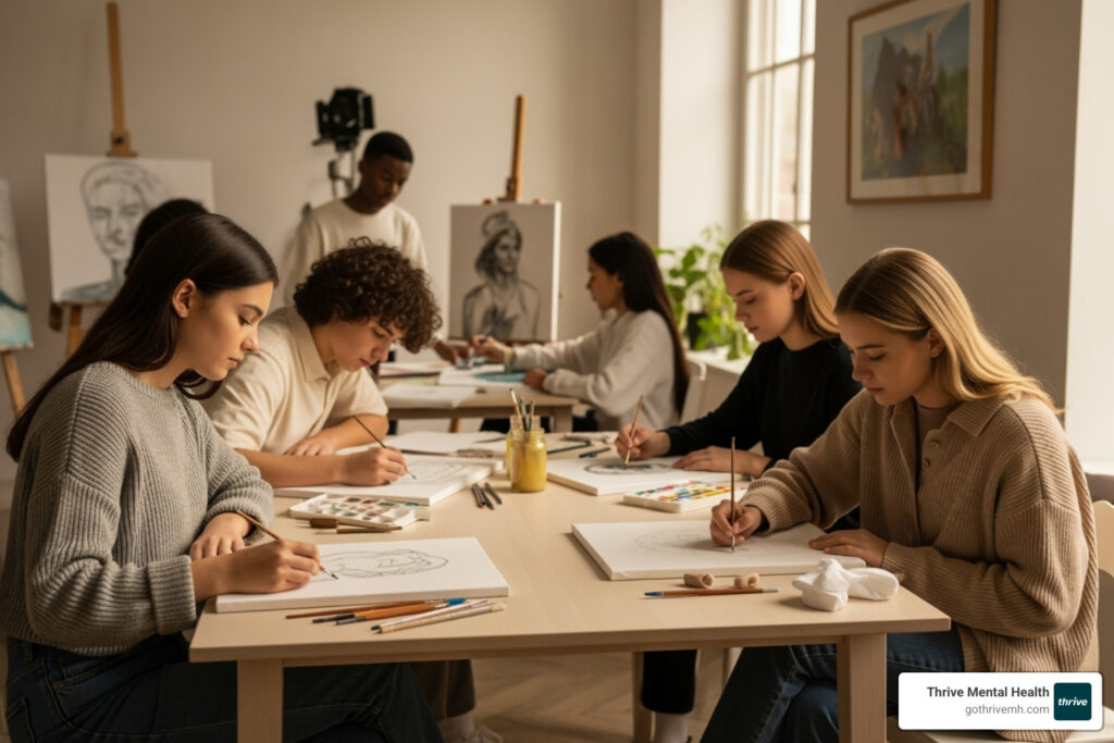 art therapy for teenagers
