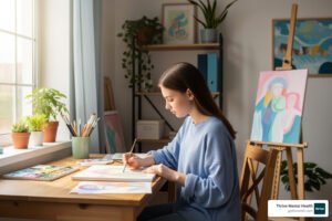 art therapy activity for teenager