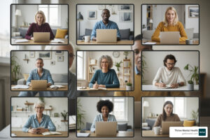 virtual group therapy sessions