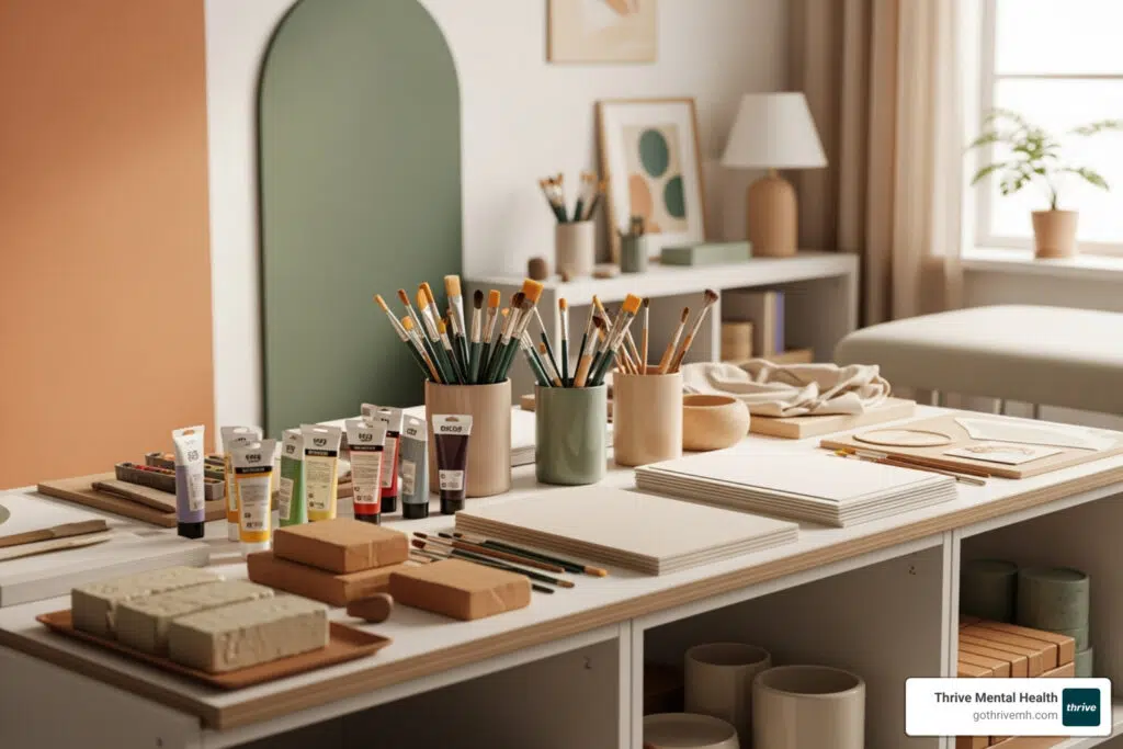 art therapy group activities