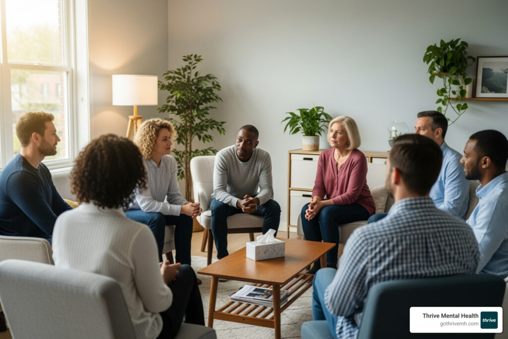 in person group therapy