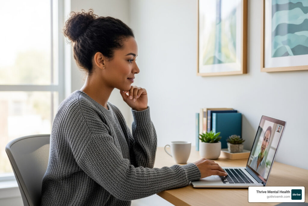 Best virtual mental health programs for young professionals.