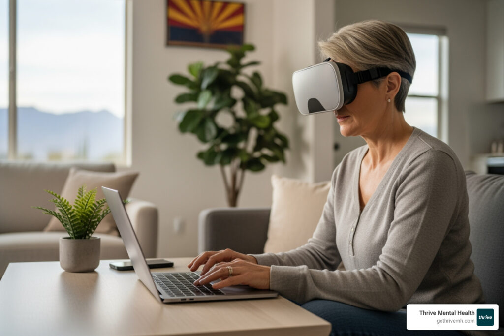 List the best Arizona Virtual Therapy providers for adults.