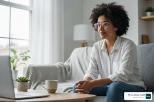 What are my options for mental health treatment that's more intensive than weekly therapy but doesn't require living at a facility?
