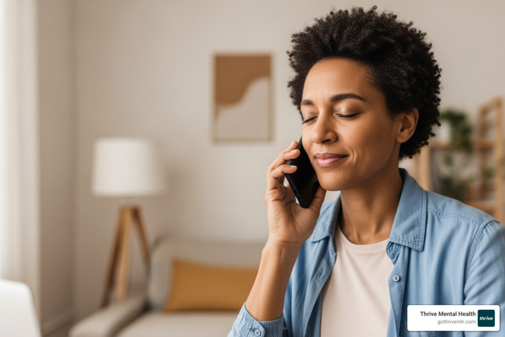 I need to find a 24 hour mental health helpline that can connect me with treatment programs.