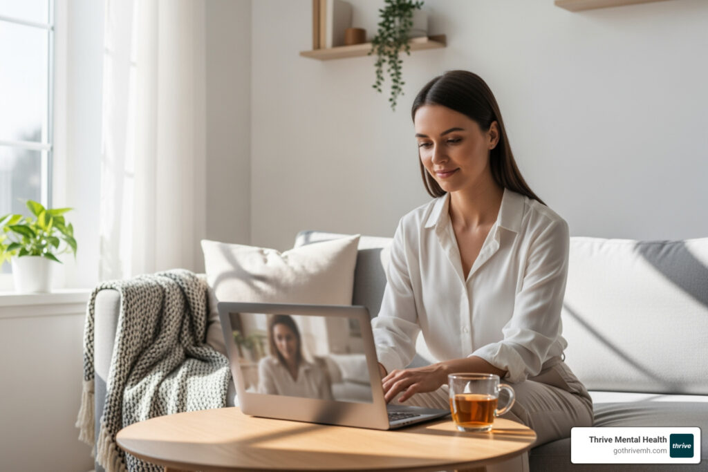 What are the best online therapy services for young professionals?