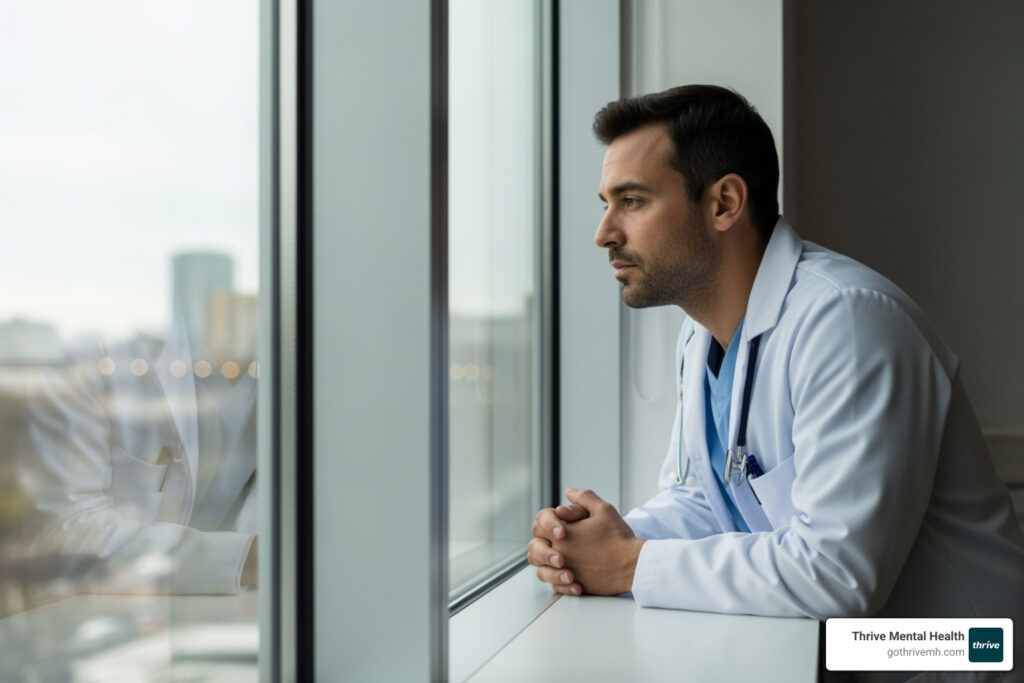 What treatment strategies work best for healthcare professionals with burnout?