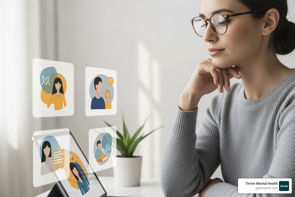 Which leading platforms offer comprehensive mental health treatment?