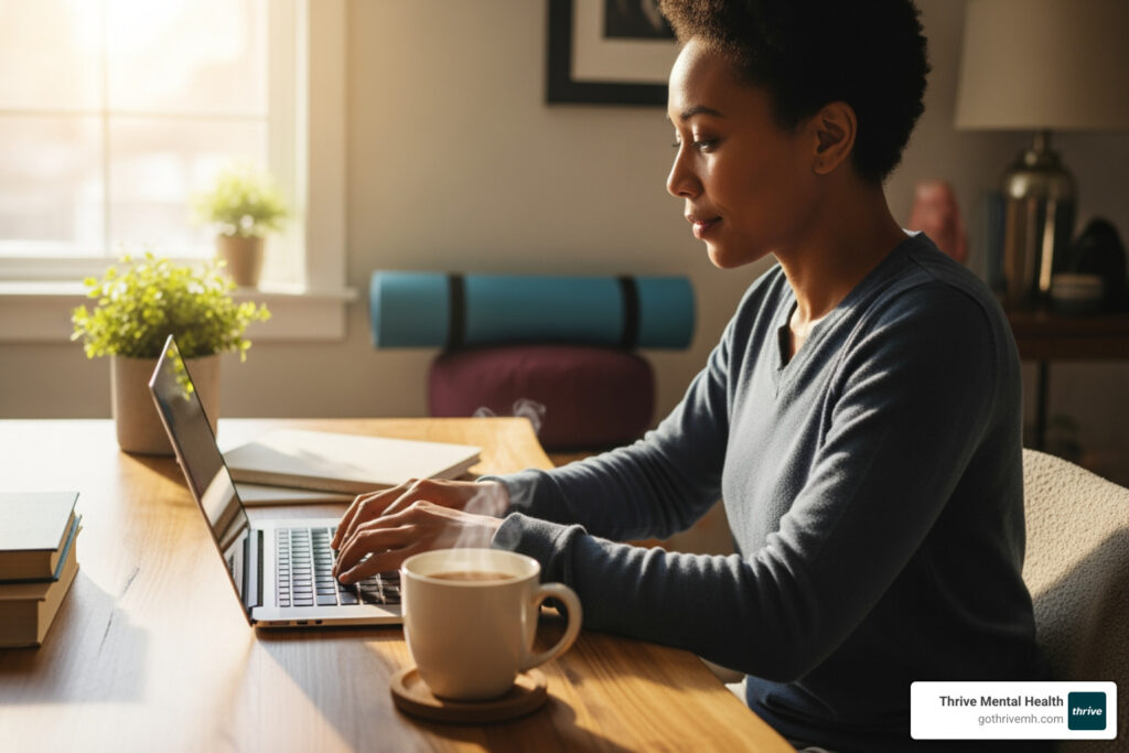 Which partial hospitalization programs offer flexible scheduling for full-time employees?