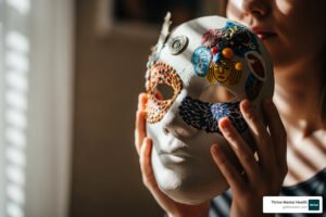art therapy mask making