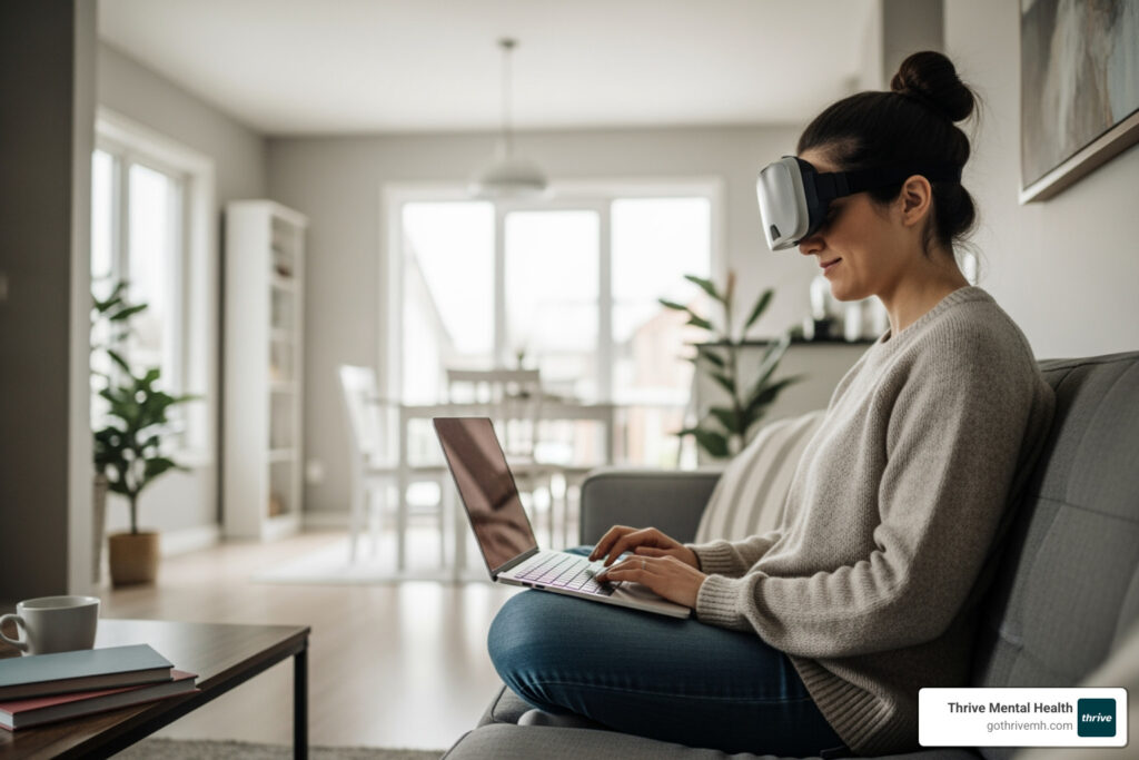 is virtual therapy as effective as in person