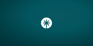 The new Thrive mark — a point of light inside a circle