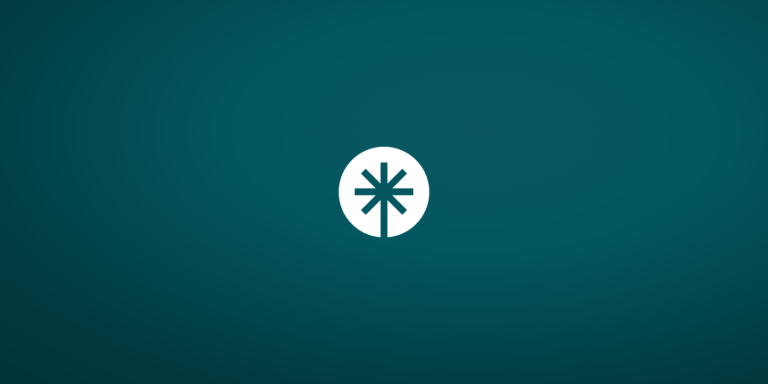 The new Thrive mark — a point of light inside a circle