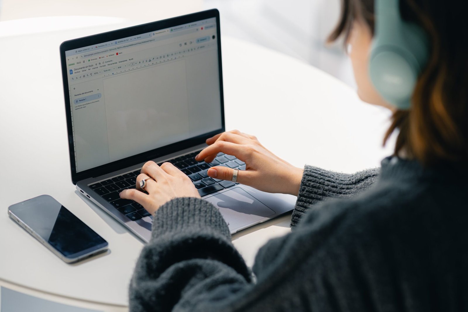 Adult attending a virtual IOP session from home, covered by a Blue Cross Blue Shield plan
